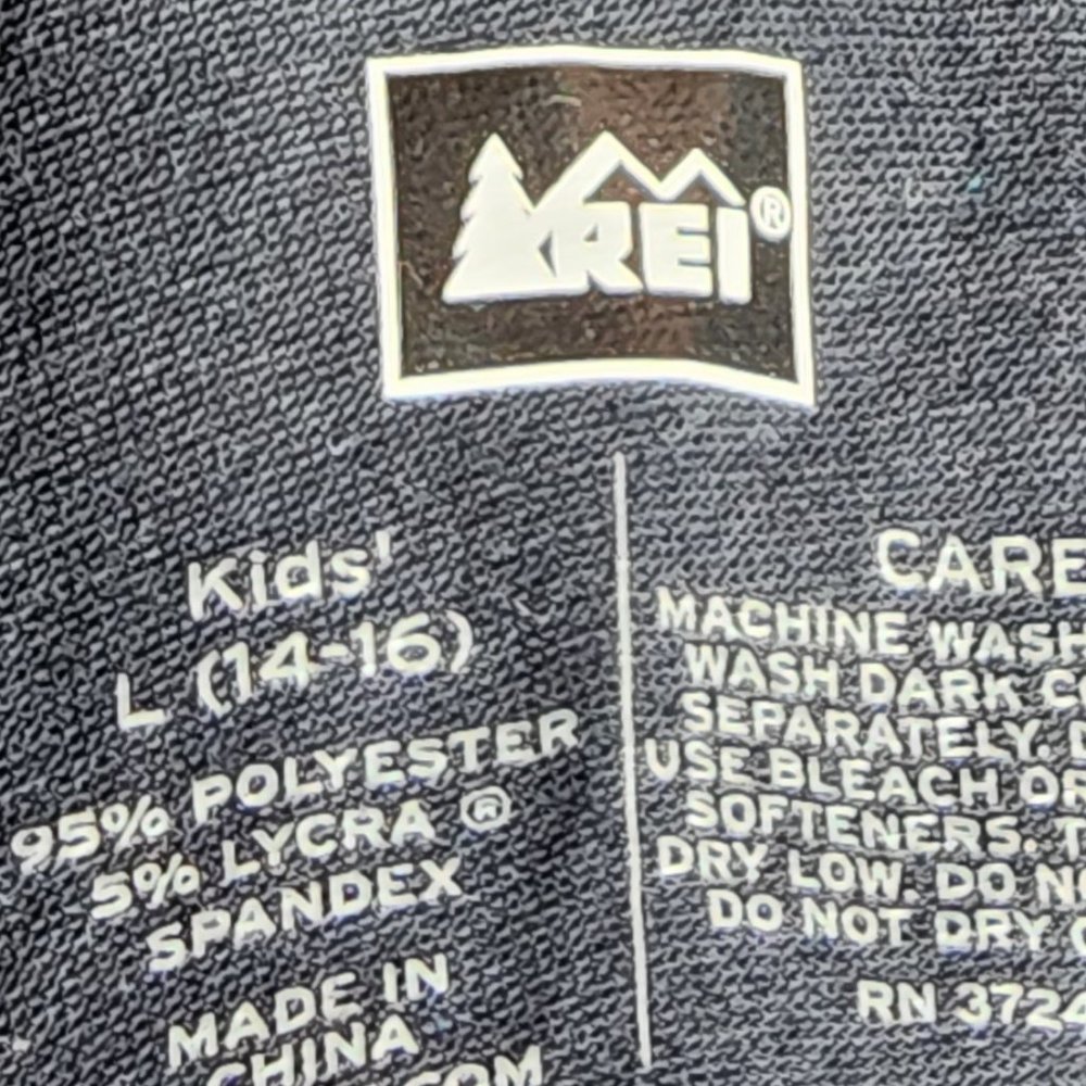 REI boys long underwear